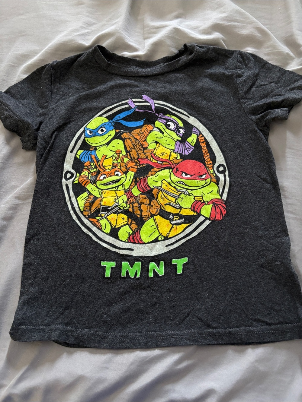 Boys' Black Graphic T‑Shirt - Teenage Mutant Ninja Turtles